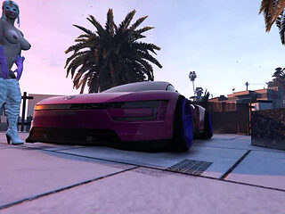 GTA 5 FRANKLIN CAPTAIN CRAZY DICK GIVING IT ALL OVER THE SAINTS GTA V
