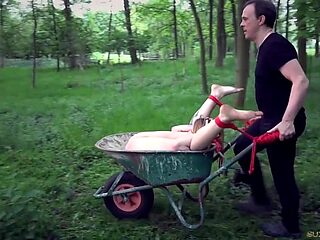 Young slaves suffer bondage and punishment in a dark fantasy