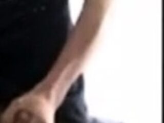 Twink's Glasses Pop Off During Huge Handjob